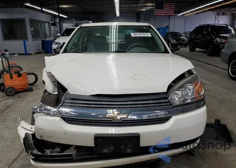 2005 Chevrolet Malibu Ls z USA, uszkodzony, nr VIN 1G1ZT54865F332047